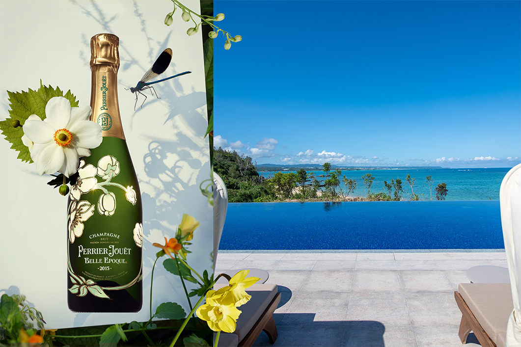 全国のひらまつホテルズの景色とともに、「ペリエ ジュエ ベル